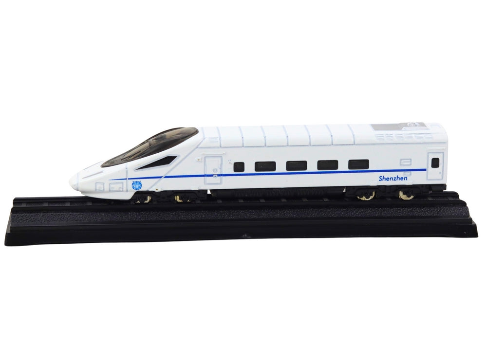Modelltågvagn 1:48 i metall vit 15,5 cm CE/EN71 3+