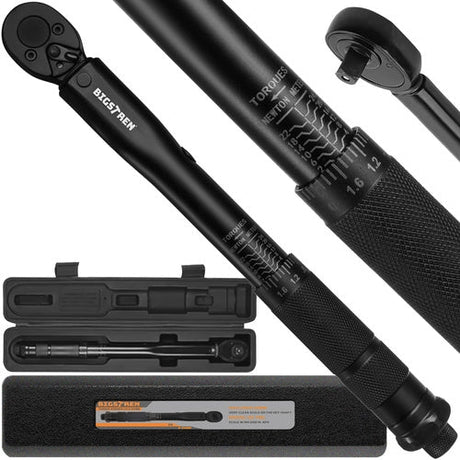 Momentnyckel 1/4" 2-24 Nm med kalibreringscertifikat och fodral