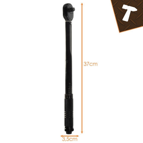 Momentnyckel 3/8" 7-112 Nm med kalibreringscertifikat och väska
