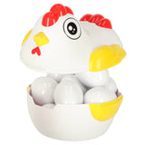 Montessori formpussel ägg 12-pack i hönbehållare, 18 mån+
