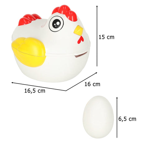 Montessori formpussel ägg 12-pack i hönbehållare, 18 mån+