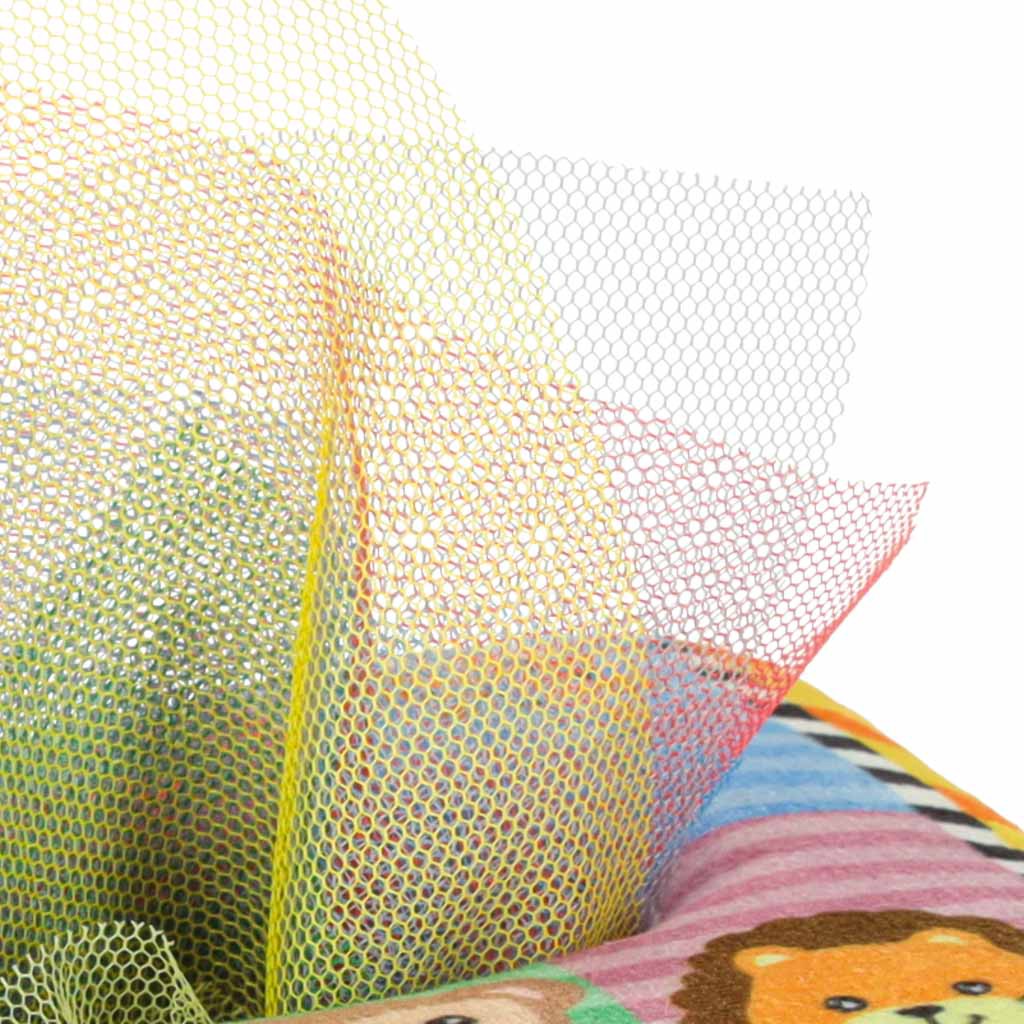 Montessori sensorisk sorteringslåda med 11 näsdukar, flerfärgad 3+