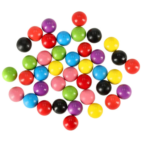 Montessori sorteringsset med bollar 40 st, tång, bricka & 24 kort