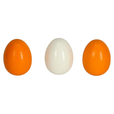 Montessori träägg leksak 7-pack med avtagbara skal, 3+ år