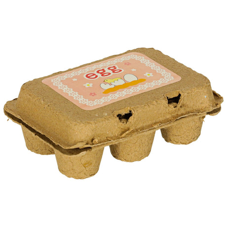 Montessori träägg leksak 7-pack med avtagbara skal, 3+ år