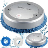Mopprobot med UV-lampa batteridriven silver Ø22,5 cm 120 min