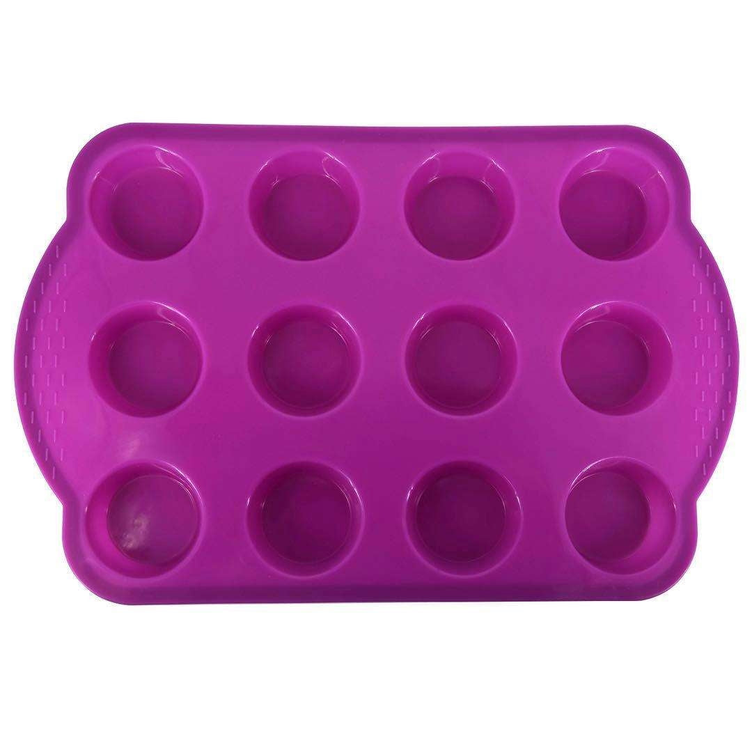 Muffinsform i silikon 29,5x19 cm tål 230°C/-40°C 1 st