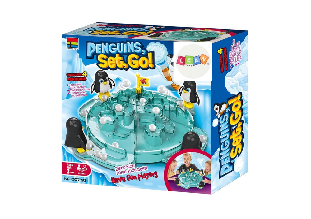 Multiplayer barnspel Penguin Football Kick the Ball Iceberg