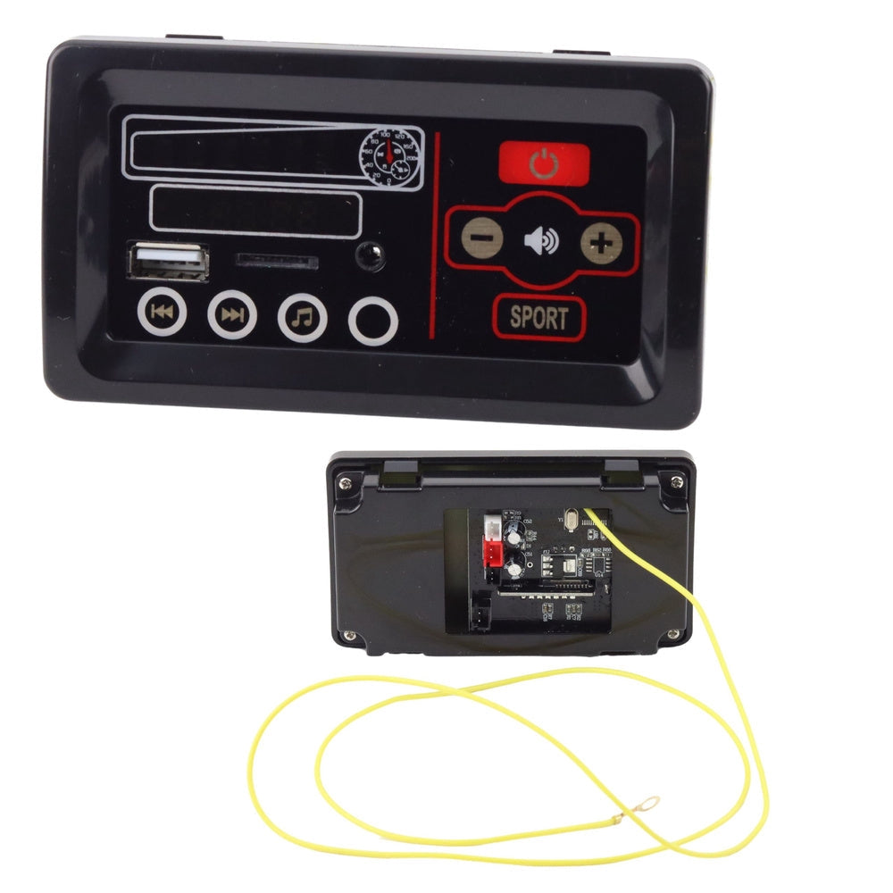 Musikpanel 12V för batteridrivna fordon bil och båt