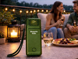 Myggavvisare USB-C med 6 refillpatroner, uppladdningsbar 14x5 cm