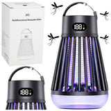 Myggdödarlampa UV med elnät 2000mAh batteri USB-C campinglampa