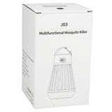 Myggdödarlampa UV med elnät 2000mAh batteri USB-C campinglampa