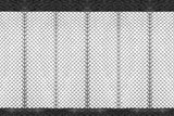 Myggnät för dörr med magnetstängning, kardborre, svart 100x220 cm