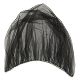 Myggnät till barnvagn universellt 140 cm resår svart polyester