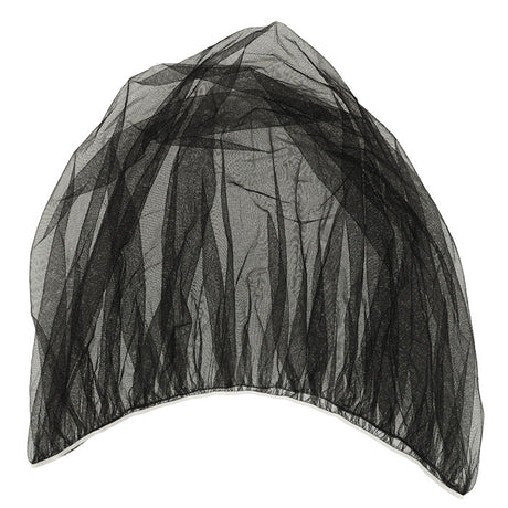 Myggnät till barnvagn universellt 140 cm resår svart polyester