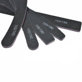 Nagelfil set 6 st – 5 dubbelsidiga 100/180 + 1 bufferfil