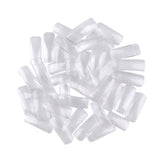 Nageltippar clear 500-pack storlek 0-9 (50 st/storlek)