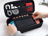 Nintendo Switch 2-fodral hårt skal med handtag svart 30x8x9 cm