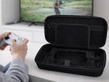 Nintendo Switch 2-fodral hårt skal med handtag svart 30x8x9 cm