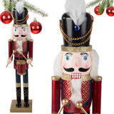Nötknäppare träfigur soldat handmålad 50 cm