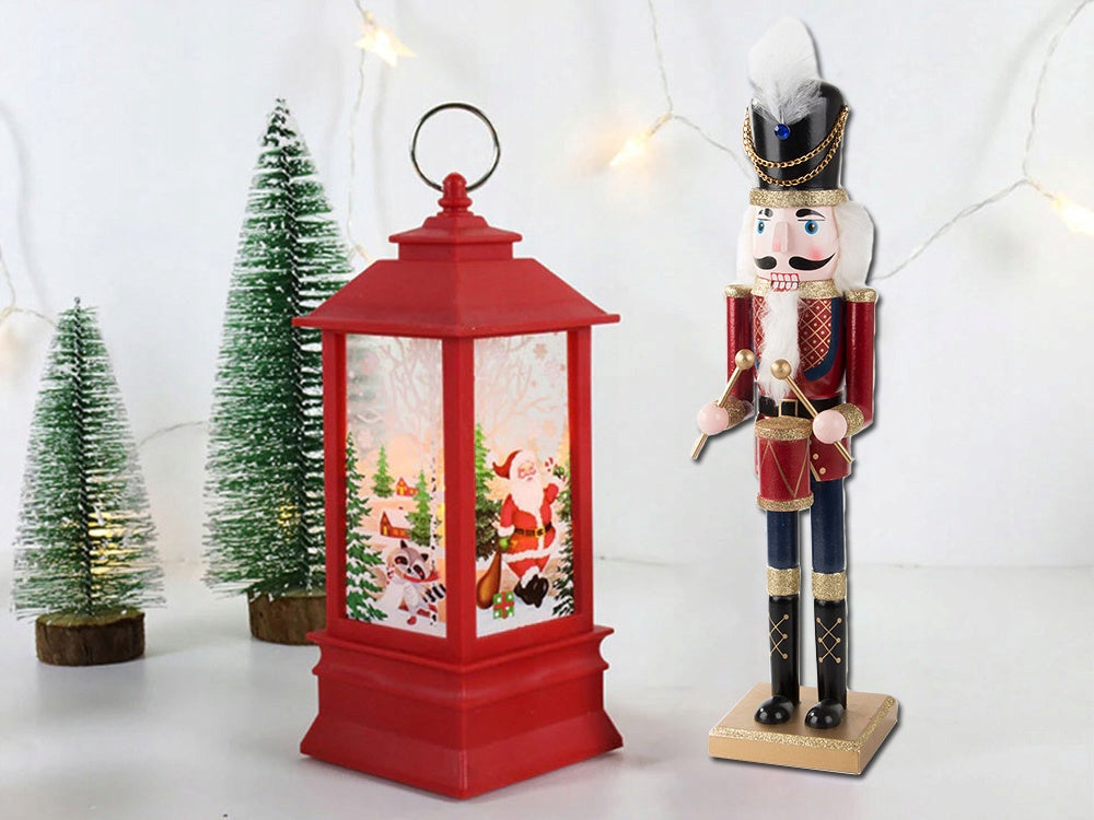 Nötknäppare träfigur soldat handmålad 50 cm
