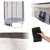 Nätväska för trampolin 2 fickor 110x46 cm svart polyester
