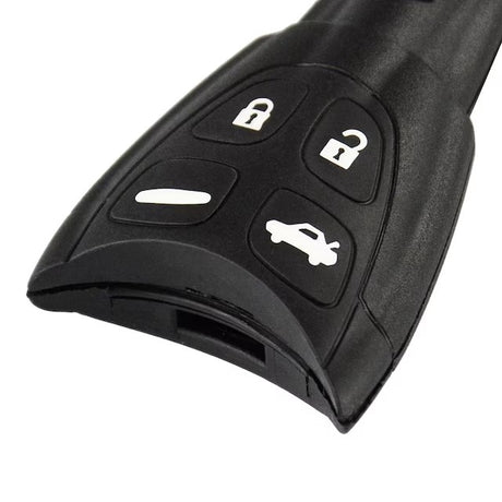 Nyckelskal med larmdosa 4 knappar Saab 9-3 2003-2012, 9-5 2003-2011