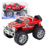 Off-road leksaksbil 4WD med stora däck, push-start, 27 cm
