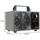 Ozongenerator 20000 mg/h med timer 60 min för rum och bil 220V