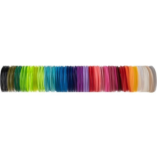 PLA 3D-printerfilament set 30 färger 1,75 mm 300 m (30x10 m)