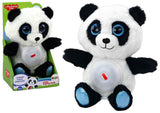 Panda gosedjur med nattlampa och vaggvisor 30 cm, från 18 mån