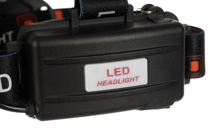 Pannlampa 5x Cree T6 LED 4 lägen 2x 6800mAh batteri med laddare