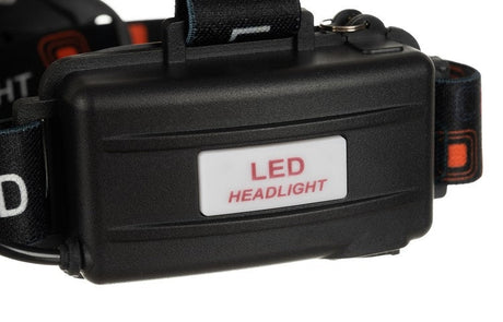 Pannlampa 5x Cree T6 LED 4 lägen 2x 6800mAh batteri med laddare
