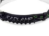 Pannlampa CREE XM-L T6 LED med UV och zoom, 2 batterier USB