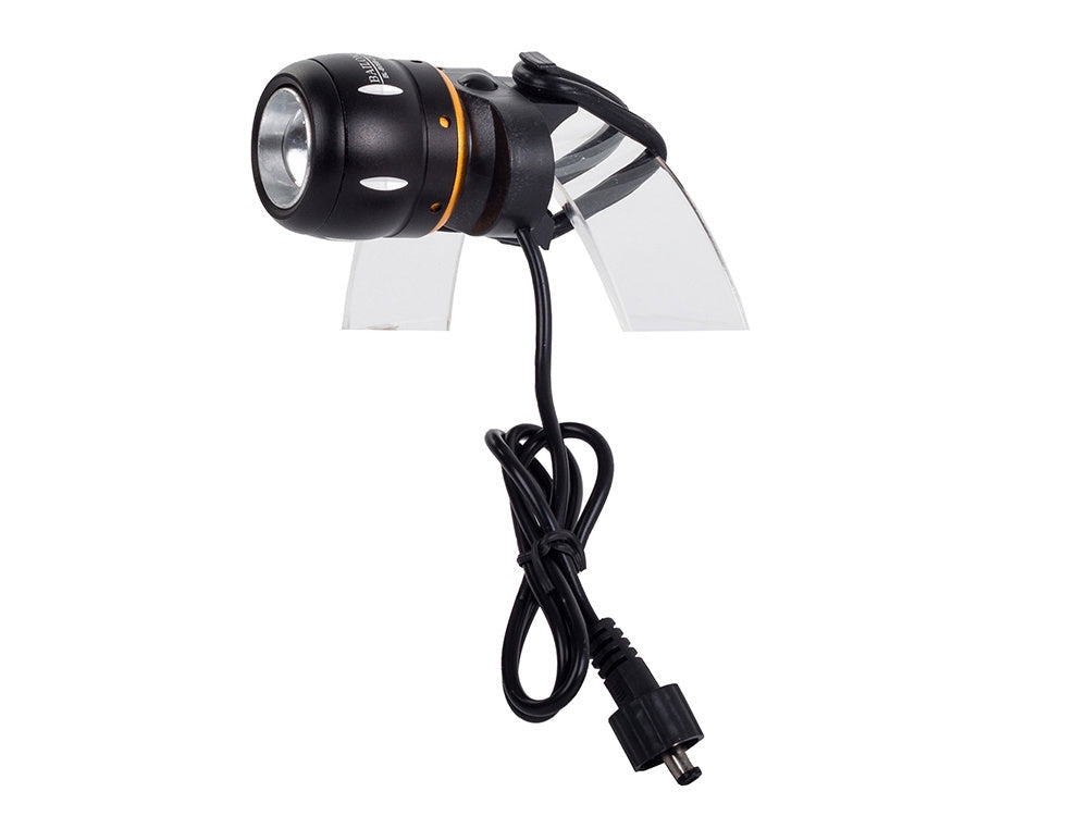 Pannlampa CREE XML-T6 LED zoom 400 m med baklampa och cykelfästen
