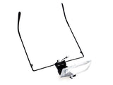 Pannlupp med LED 3 linser 1,5x/2,5x/3,5x svart