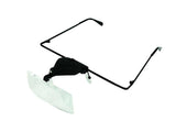 Pannlupp med LED 3 linser 1,5x/2,5x/3,5x svart