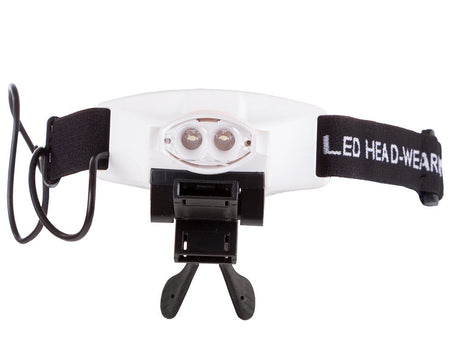 Pannlupp med LED 5 linser 1x-3,5x inkl rengöringsduk