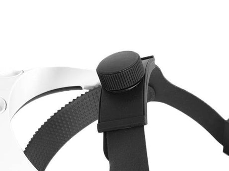 Pannlupp med LED 5 utbytbara linser 1x-3,5x max 6x