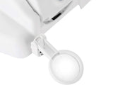Pannlupp med LED-belysning 1,5x/2x/8x svart/vit