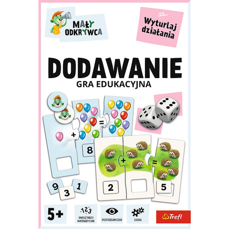 Pedagogiskt minnesspel för barn – matematik och uppfattningsförmåga