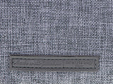 Pennfodral 2 fack med dragkedja 22x7x10 cm, rymligt med innerfickor