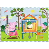 Peppa Pig 4-i-1 barnpussel Holiday Memories 4 pussel i set