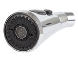 Perlator till kökskran 22 mm 3 spraylägen 360° rotation ABS plast silver