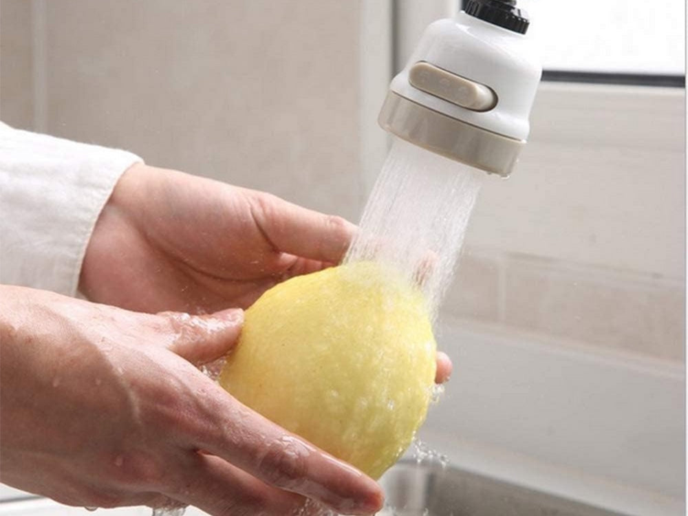 Perlator till kökskran 3 spraylägen 24 mm gänga kräm plast