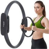 Pilatesring 38×36 cm för Pilates/Yoga ergonomiska handtag