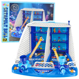 Pinballspel för barn 2 spelare med 2 launchers och 16 kulor