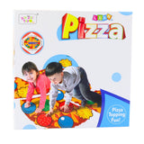Pizzaspelet balansspel med spelmatta 93x93 cm, 2+ spelare