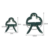 Plantklämmor för växtstöd 108-pack grön (54 små + 54 stora)
