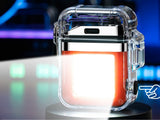 Plasmalighter USB-laddning med COB LED-ficklampa 3 lägen